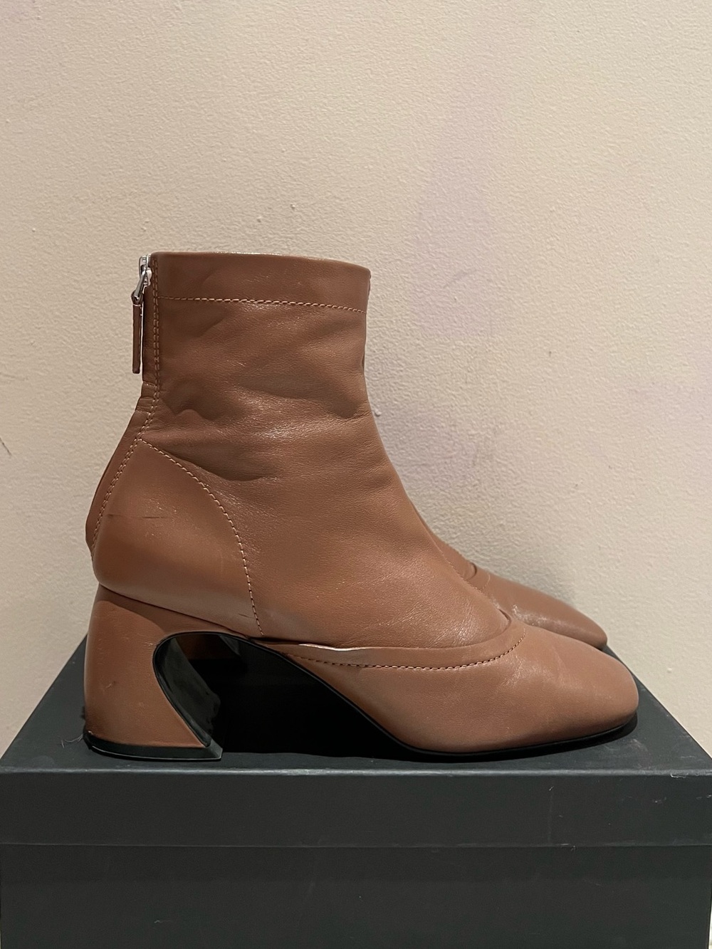 3.1 Phillip Lim Soft ID Boots - Brown, Size 9